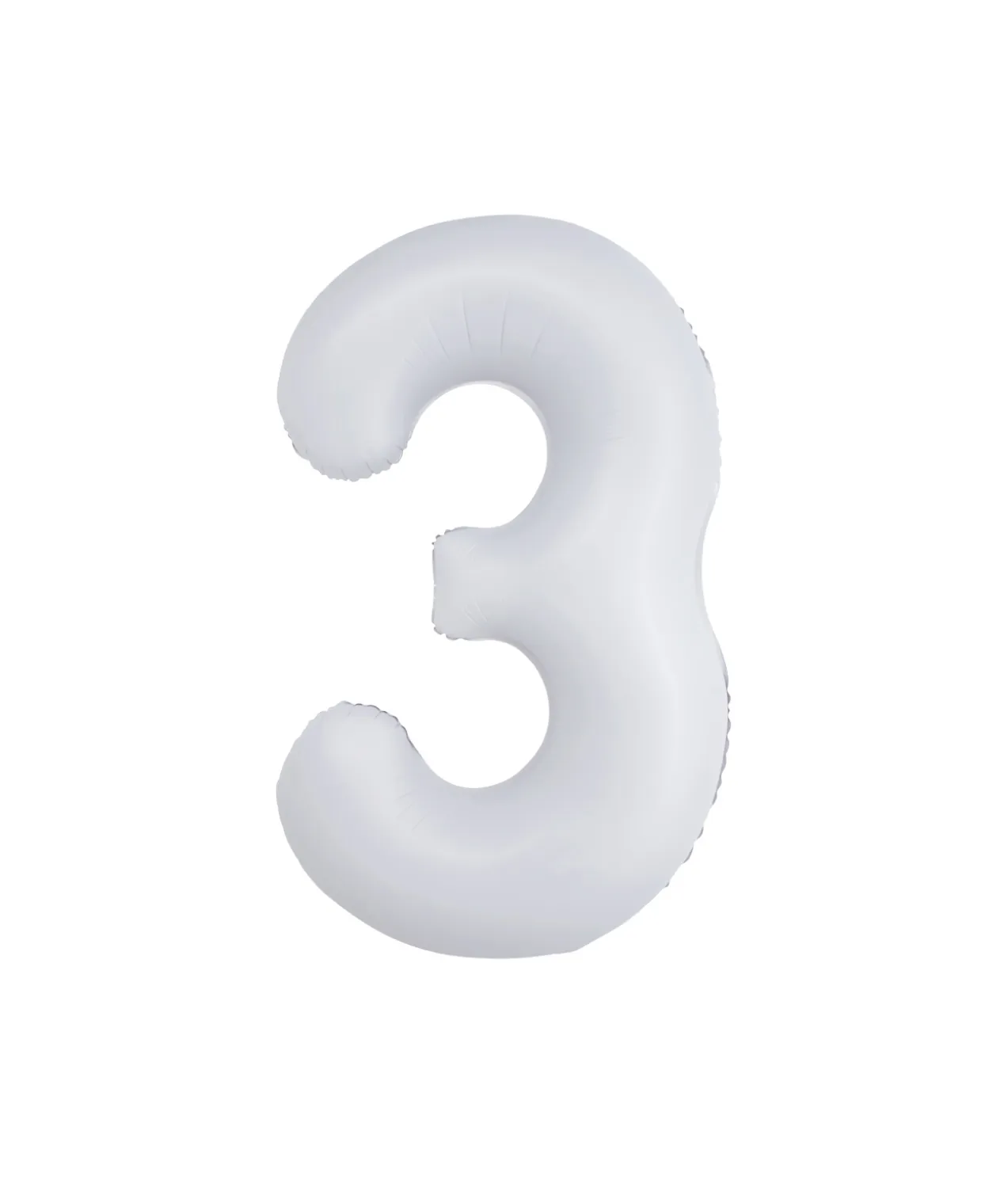 White Foil Matte Number 3