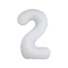 White Foil Matte Number 2
