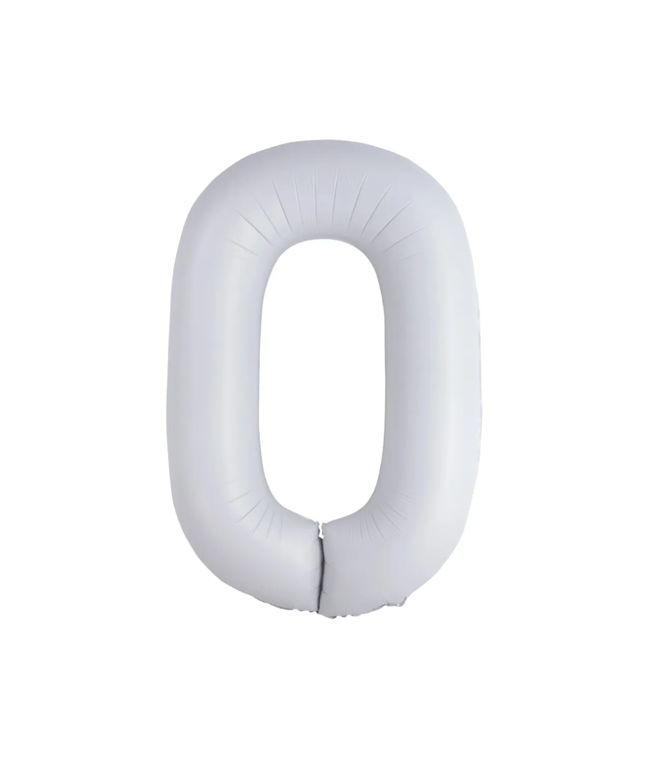 White Foil Matte Number 0