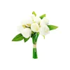 White Fragrance Rose 12 Head 24cm
