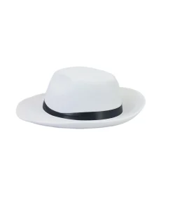 White Gangster Hat