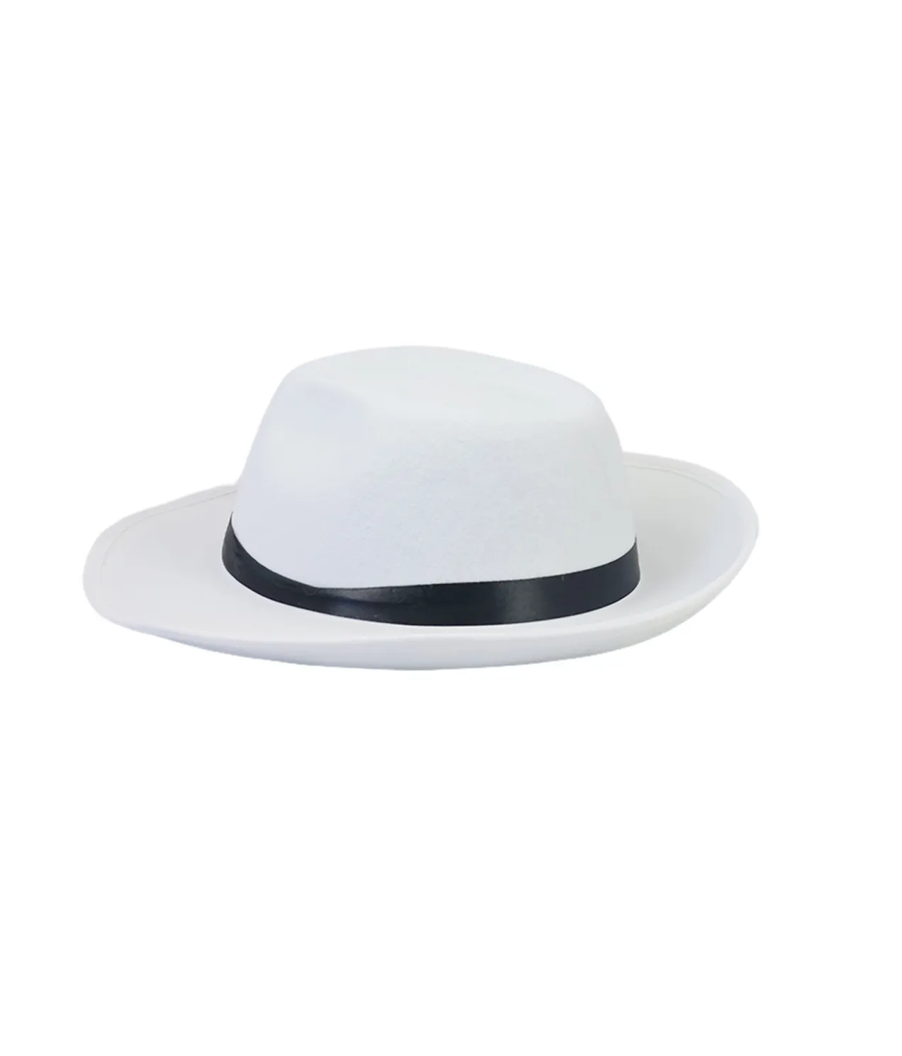 White Gangster Hat