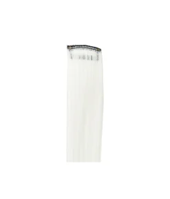 White Hair Extension Clip 1pc