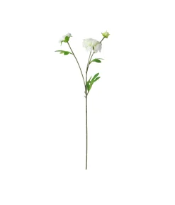 White 3 Head Dahlia 62cm
