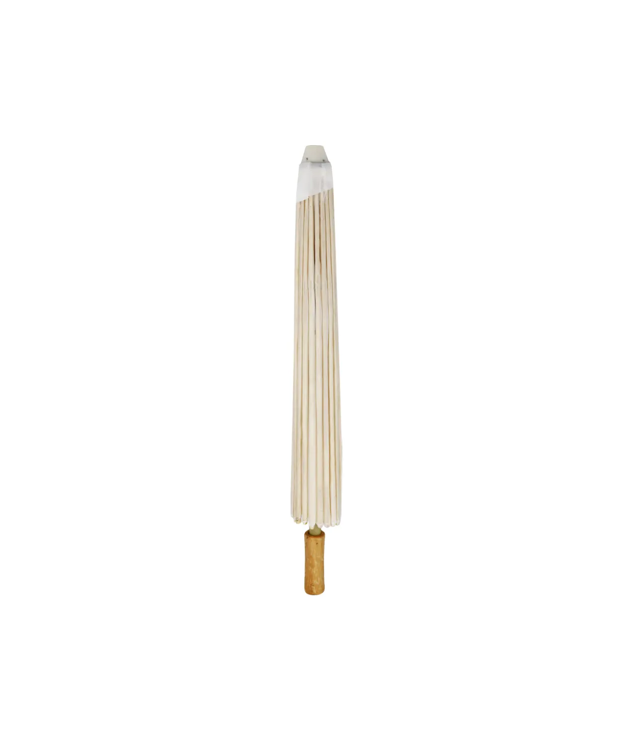White Large Fabric Parasol 40cm