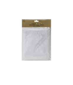 White Large Organza Bags 12pc