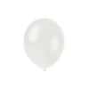 White Latex Plain Balloons 12inch 20pk