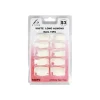 White Long Almond Nail Tips 100pc