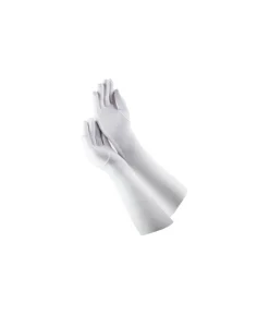 White Long Party Gloves