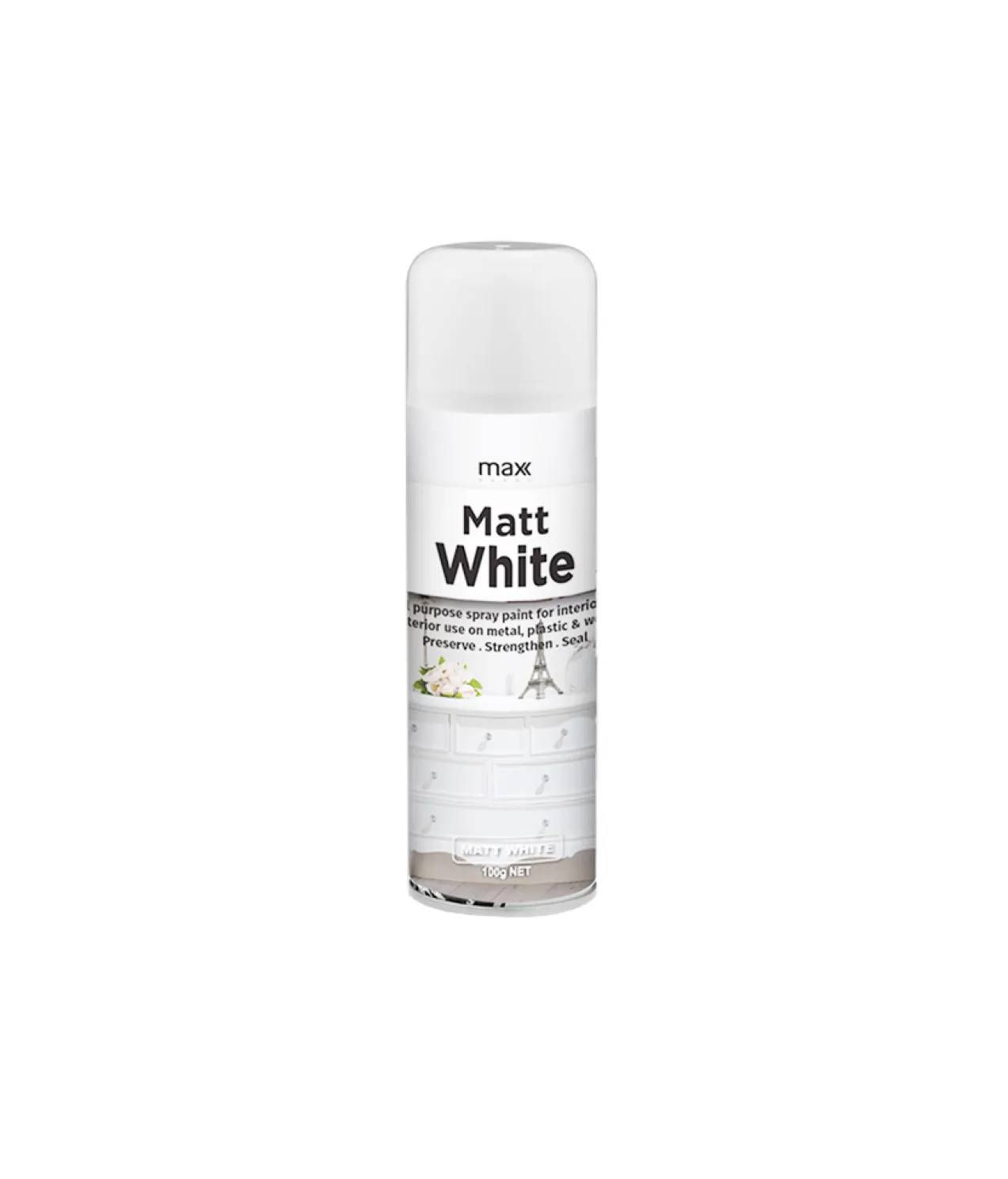 White Matt Spray Paint 100ml