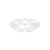 White Melamine Chip & Dip Serving Plate 33.6cm
