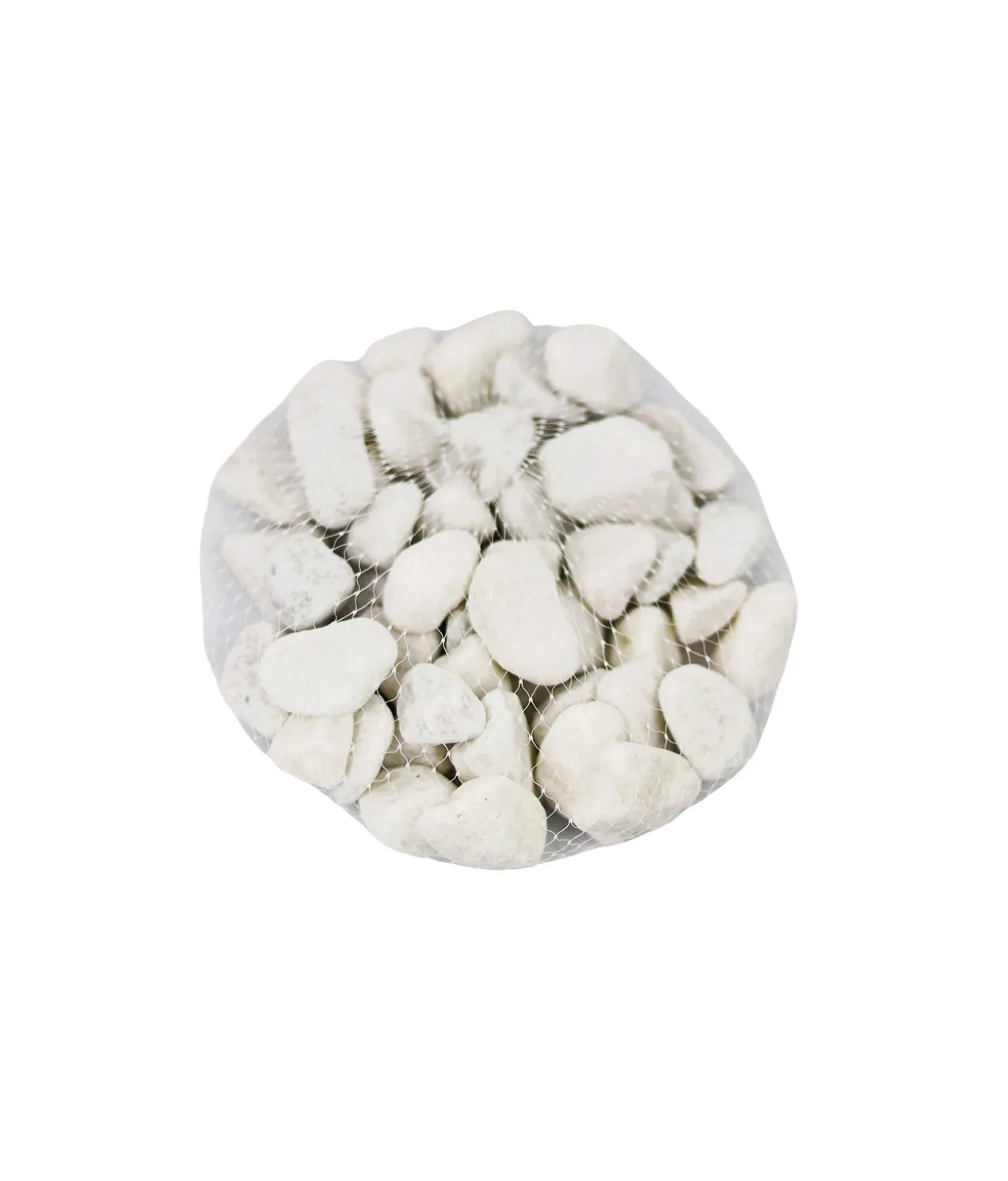 White Natural Pebbles 2-4cm 1000g