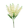 White Orchid Flower 5 Branch 67cm