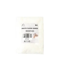White Paper Shreds 80g