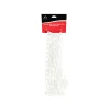 White Plastic Chain 6mm x 75cm 5pc