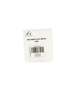 White Polymer Clay 50g 4.5 x 5 x 1cm