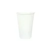 White PP Plastic Cups 16oz 25pk