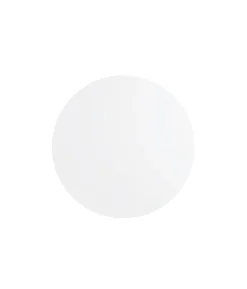 White Round Masonite Cake Board 6in
