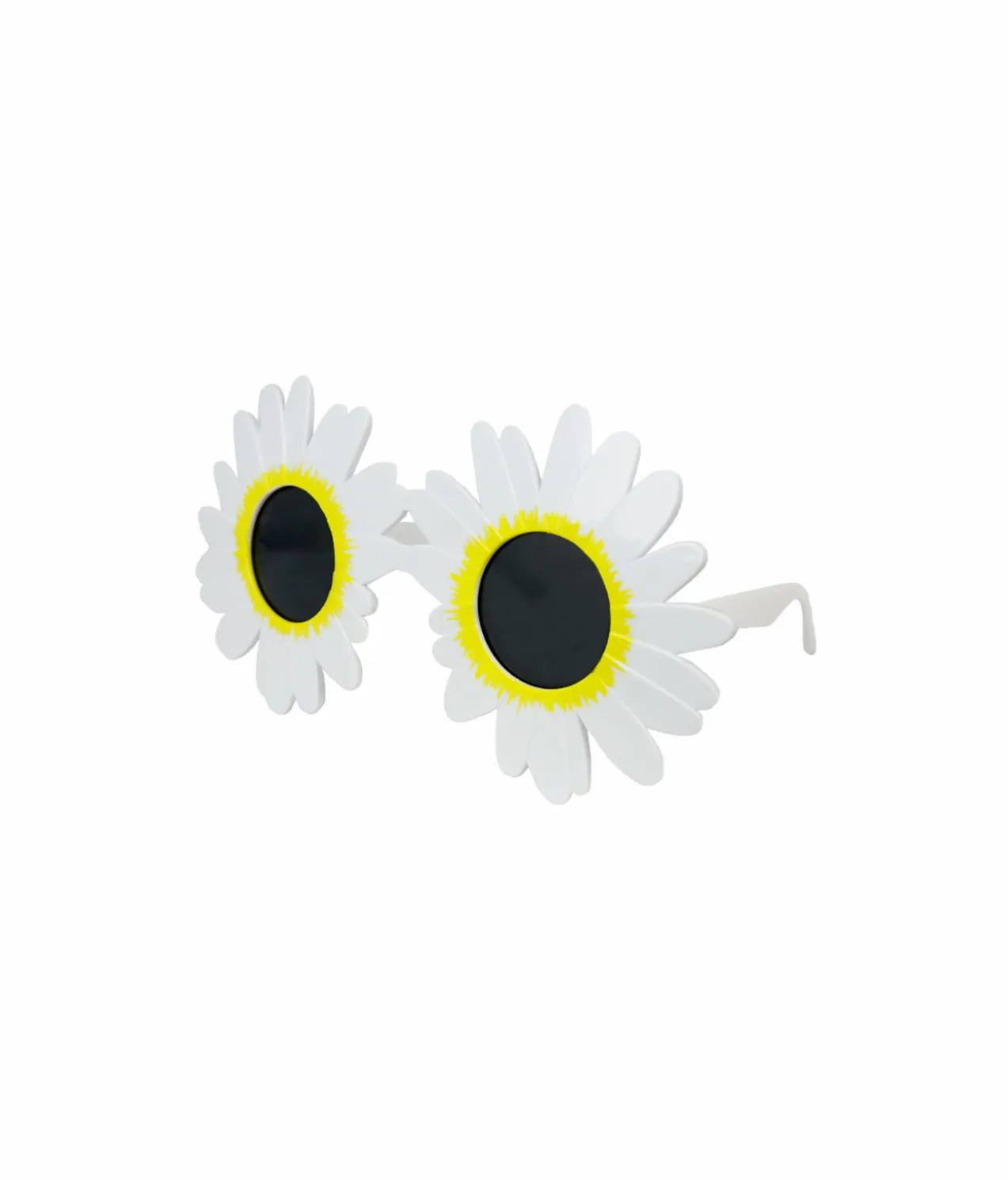 White Sunflower Party Glasses