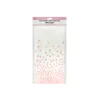 White Tablecloth With Pink Dots