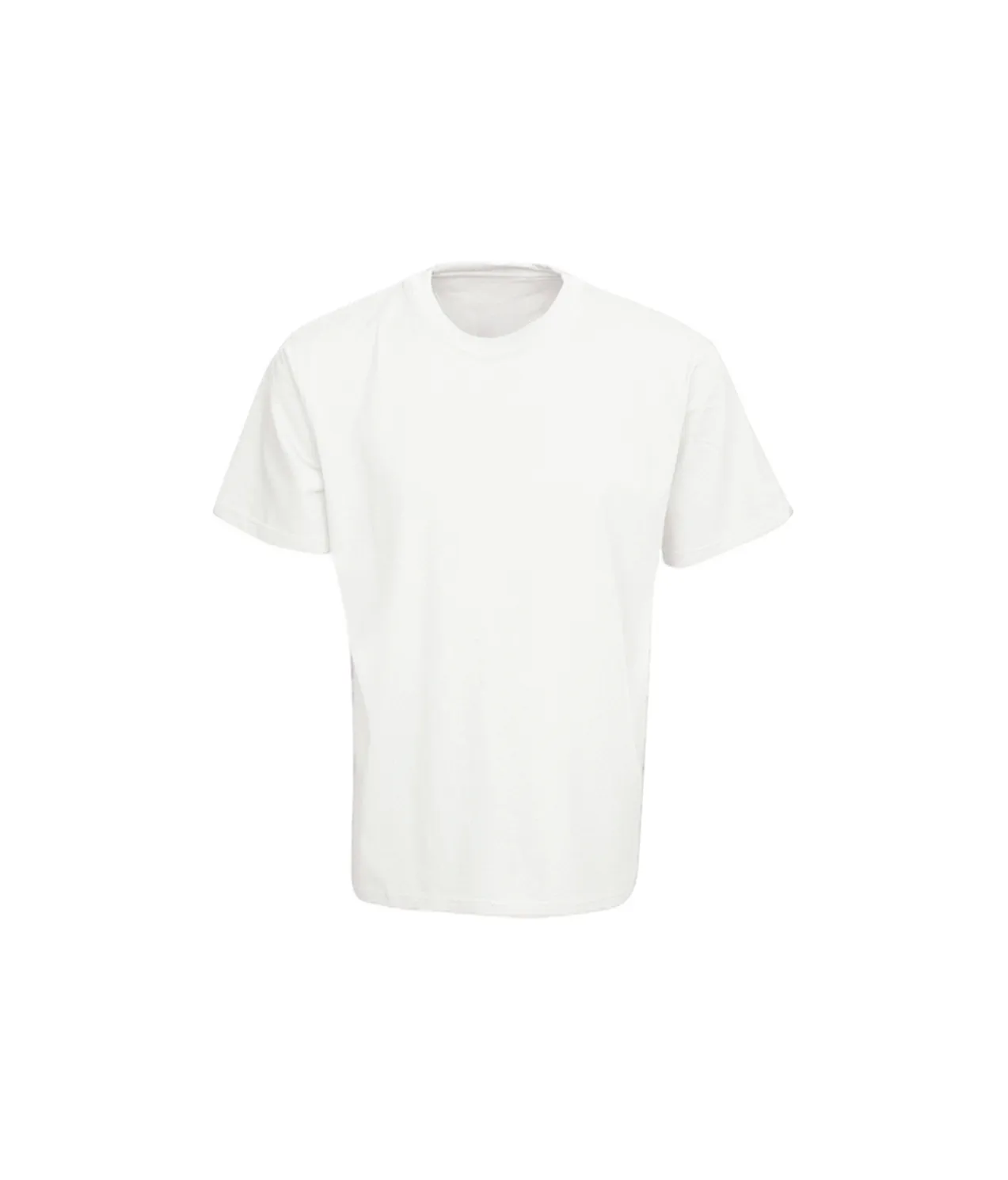 White T-Shirt For Adult Size M