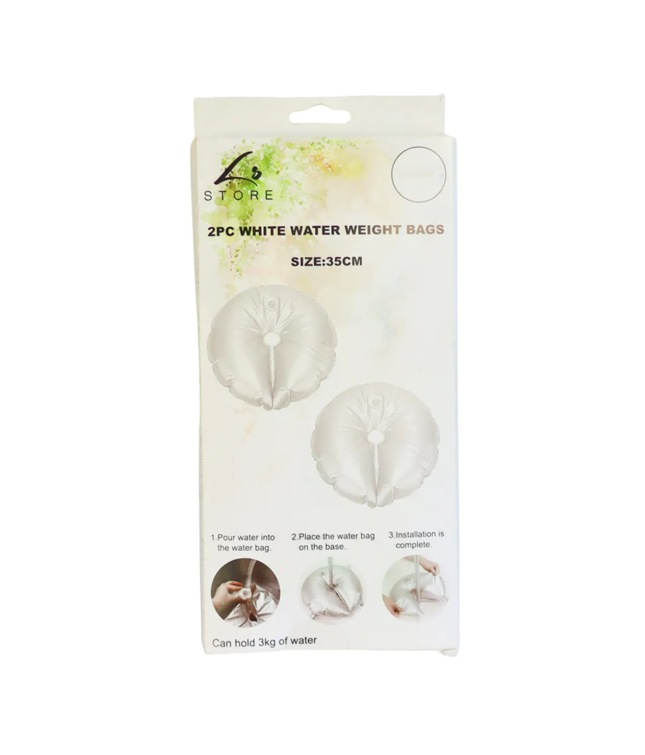 White Water Weight Bag 2pc 35cm