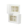 6 Window Cupcake Box 24 x 16.4 x 7.5cm 2pk