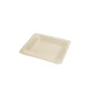 Wooden Rectangle Plate Small 6pc