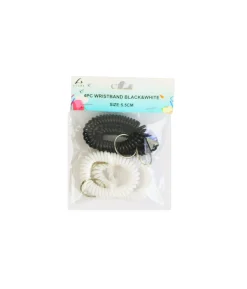 Wristband Keychain 4pc 5.5cm