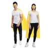 Yellow Adults Cape & Mask Set