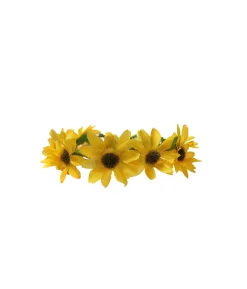 Yellow Daisy Flower Crown