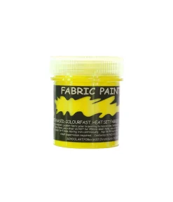 Yellow Fabric Paint