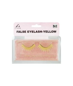 Yellow False Eyelashes