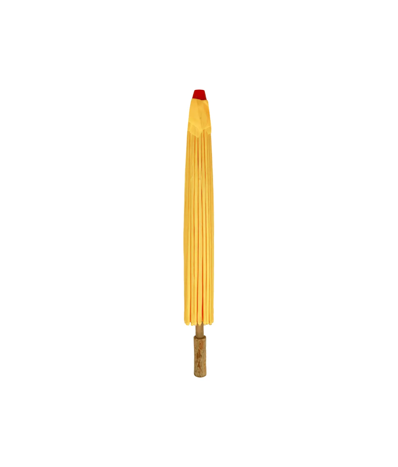 Yellow Large Fabric Parasol 40cm
