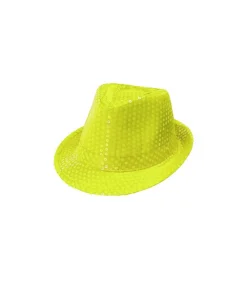 Yellow Neon Fedora