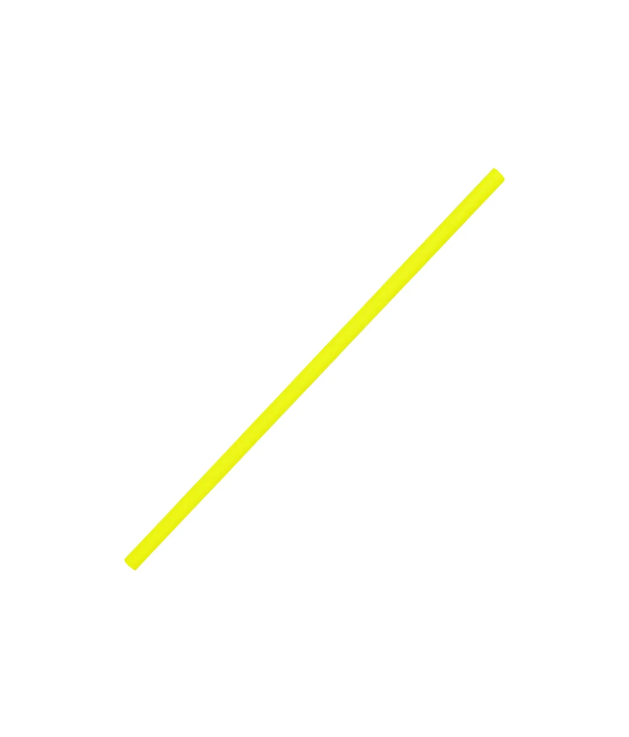 Yellow Paper Straws 25pk