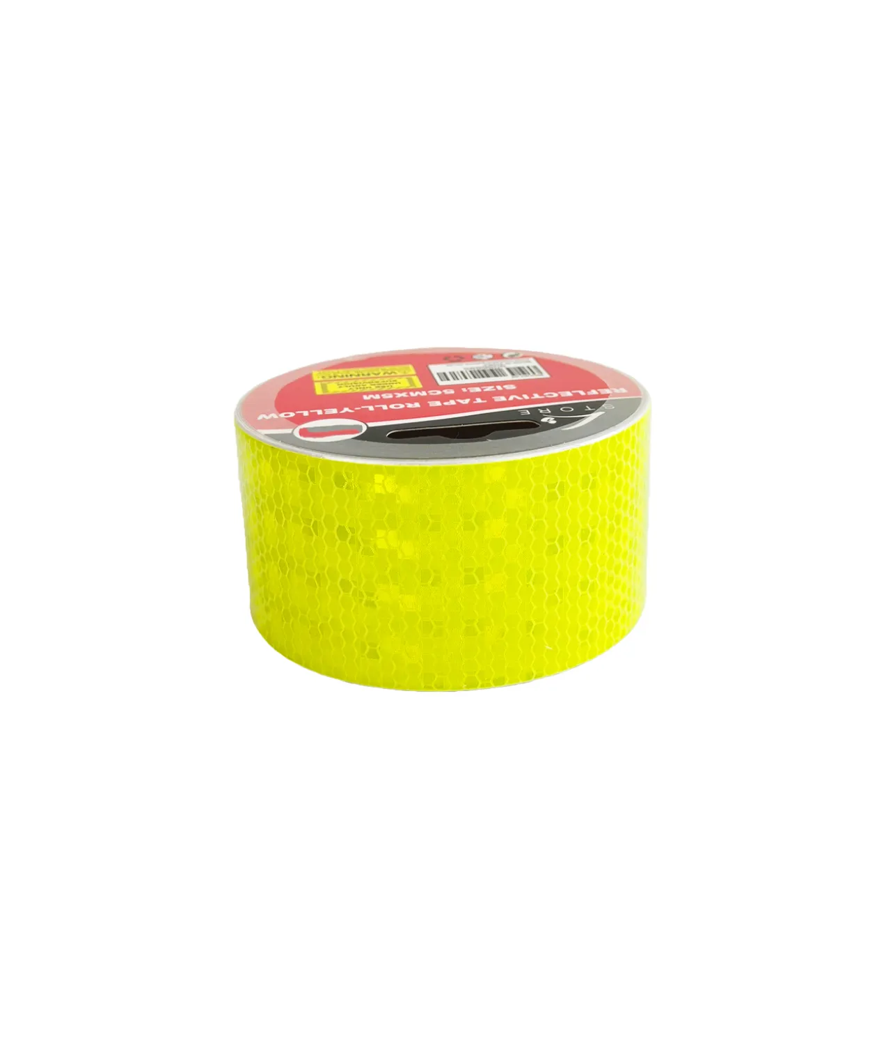 Yellow PVC Reflective Tape Roll 5cmx5m