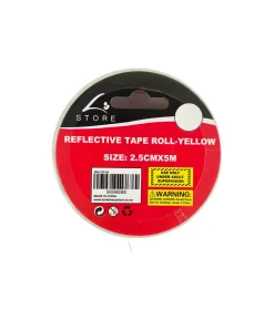 Yellow Reflective Tape Roll 2.5cmx5m