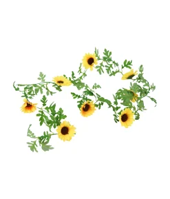 Yellow Sunflower Garland 220cm